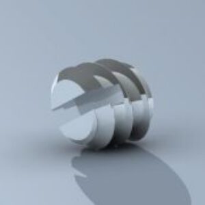 Set Screw-Flat Pt-M1.4 x 1.2mm-Slotted-CCD Screw, Air/Water Nozzle Screw