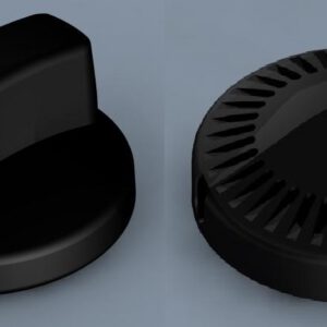R/L Lock Knob & Base Kit